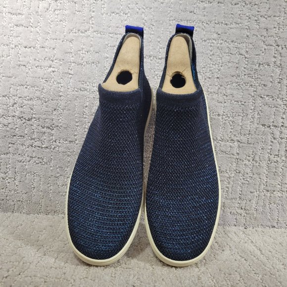 Rothy's The Chelsea Metallic Lattice Pull On Ankle Boots Women's Size US 6, 10 - Picture 11 of 11